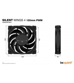 Be Quiet! Silent Wings 4 120mm PWM