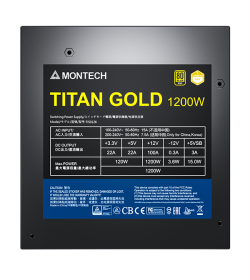 Montech Titan 1200W 80 Plus Gold Modular ATX 3.0