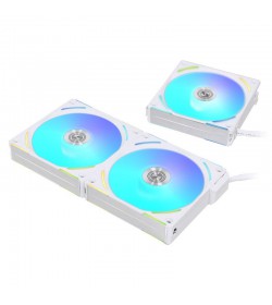 Lian Li UNI FAN AL120 V2 ARGB PWM Fan - 120mm Blanco (Pack de 3uds)