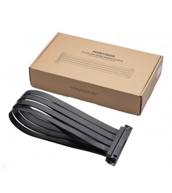 Phanteks Cable Extensor Riser PCIe 4.0 X16 90º- Negro 60cm