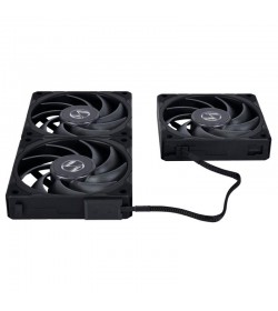 Lian Li UNI FAN P28 PWM + Controlador Negro 120mm Pack 3