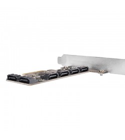 Silverstone ECS06 Tarjeta PCIe x2 a 6 puertos SATA