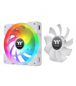 Thermaltake Swafan EX12 RGB TT Premium Edition Blanco 120mm (Pack 3 uds)