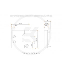 EKWB EK-Quantum Velocity² D-RGB - 1700 Blanco