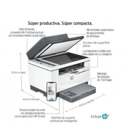 HP Laserjet MFP M234sdwe Dúplex WiFi