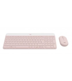 Logitech MK470 Combo Rosa Inalámbrico