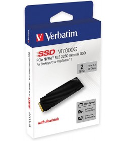 Verbatim Vi7000G 2TB SSD M.2 NVMe PCIe Gen4 x