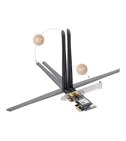 Cudy WE3000 AX5400 WiFi 6 Bluetooth Pcie