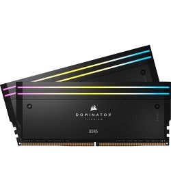 Corsair Dominator Titanium Negra RGB DDR5 6400 32GB 2x16 CL32