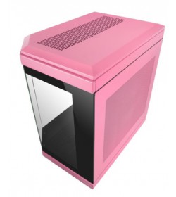 Mars Gaming MC-3T Cristal templado Rosa ATX