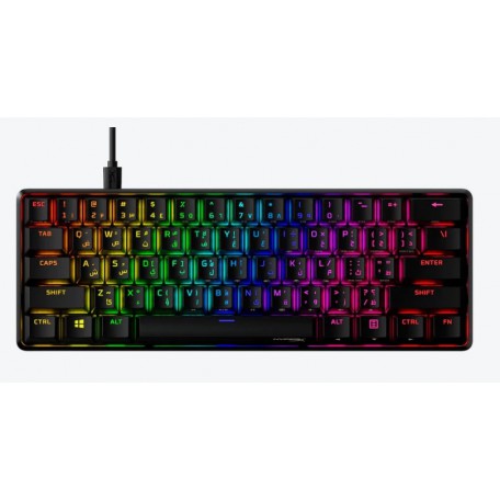 HyperX Alloy Origins RGB 60% HX Red Inglés USA