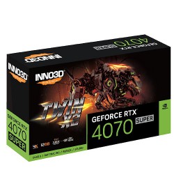 Inno3D GeForce RTX 4070 SUPER Twin X2 12GB GDDR6X DLSS3