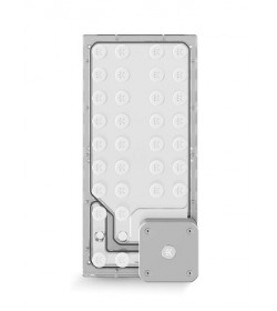 EKWB EK-QuantumX Loophole Distro Plate D5 PWM Plata (con bomba)