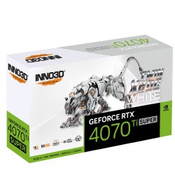 Inno3D GeForce RTX 4070 Ti SUPER Twin X2 OC White 16GB GDDR6 DLSS3