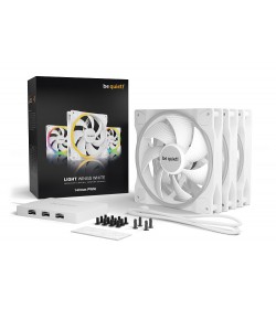 Be Quiet! Light Wings PWM Blanco 140mm Pack 3