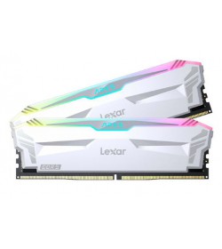 Lexar Ares RGB Blanca DDR5 6400 32GB 2x16 CL32 AMD EXPO