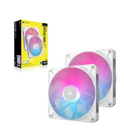 Corsair iCUE Link RX140 RGB PWM Blanco 140mm (Pack 2uds)