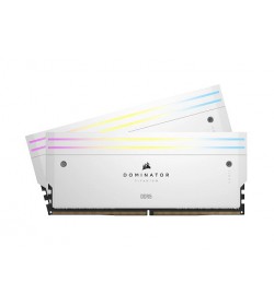 Corsair Dominator Titanium Blanca RGB DDR5 6600 96GB 2x48 CL32