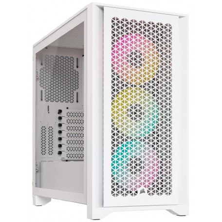 Corsair iCUE 4000D RGB Airflow Blanca ATX