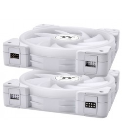 Thermaltake Swafan EX12 ARGB Sync TT Premium Blanco 120mm (Pack 3uds)