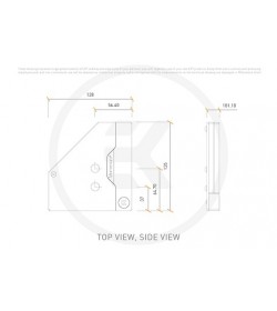 EKWB EK-Quantum  Momentum² Puente VRM ROG Maximus Z790 Formula D-RGB Blanco