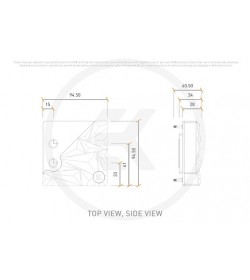 EKWB EK-Quantum Velocity² Edge D-RGB - 1700 Silver Special Edition