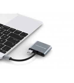 Conceptronic DONN16G Conversor USB-C a HDMI / VGA