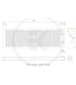 EKWB EK-Quantum Surface S480 - White Edition