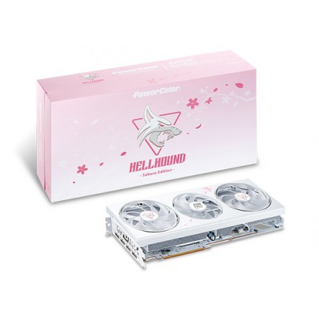 PowerColor Hellhound Sakura Radeon RX 7800 XT 16GB GDDR6