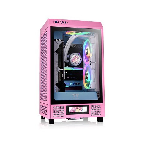 Thermaltake The Tower 200 Blubble Pink ITX