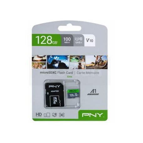 PNY Elite Tarjeta microSDXC 128GB