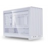 Lian Lin Dan Cases A3 M-ATX Panel de Vidrio Templado Blanco