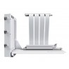 Montech Soporte + Riser VGA Vertical Blanco