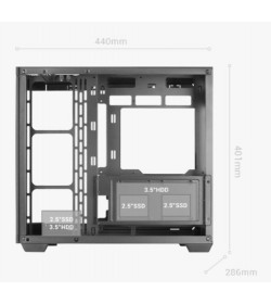 Mars Gaming MC-3TCORE Blanca ATX