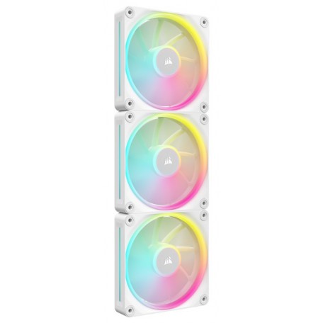 Corsair iCUE Link LX120 RGB PWM Blanco 120mm (Pack 3uds)