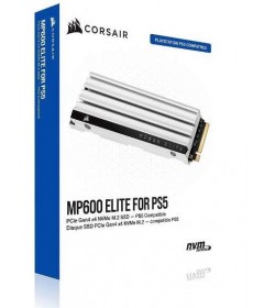 Corsair MP600 Elite 1TB SSD M.2 NVMe PCIe Gen4 x4 para PS5