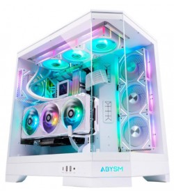 Abysm Gaming Danube Sava H600 ARGB Blanca E-ATX