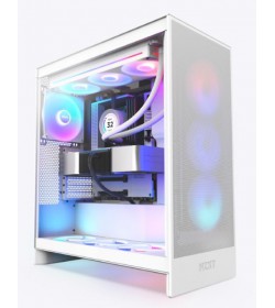 NZXT H7 Flow RGB Blanca 2024 ATX