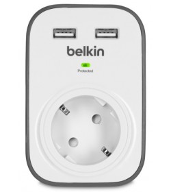 Belkin Protector contra sobretensiones SurgeCube con USB