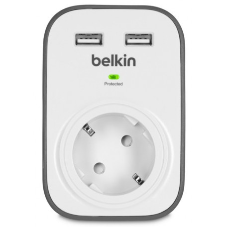 Belkin Protector contra sobretensiones SurgeCube con USB