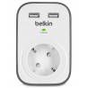 Belkin Protector contra sobretensiones SurgeCube con USB