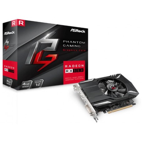 Asrock Radeon RX 550 4G Phantom Gaming 4GB GDDR5