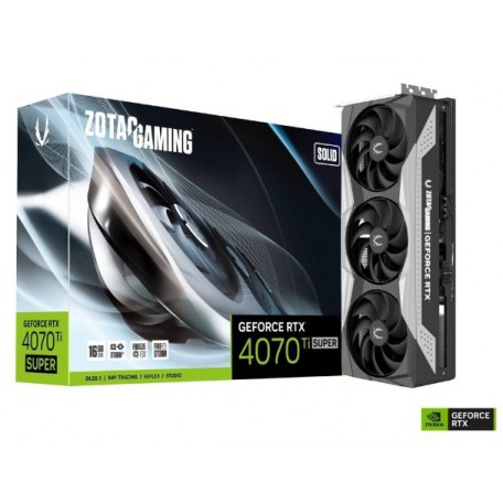 Zotac Gaming GeForce RTX 4070 Ti SUPER Solid 16GB GDDR6X