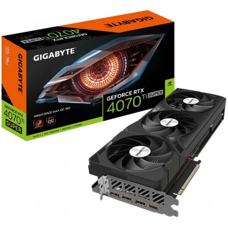 Gigabyte GeForce RTX 4070 Ti SUPER Windforce Max OC 16GB GDDR6X