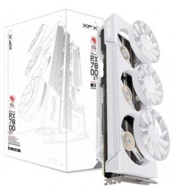 XFX Quicksilver AMD Radeon RX 7800 XT Magnetic Air Blanco Ártico 16GB GDDR6