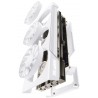 XFX Quicksilver AMD Radeon RX 7800 XT Magnetic Air Blanco Ártico 16GB GDDR6