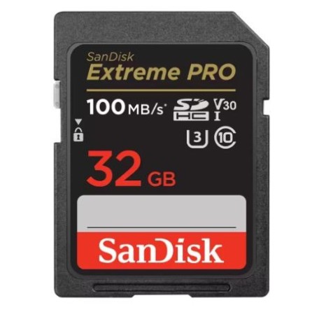 Tarjeta Memoria SanDisk Extreme PRO 32GB SDHC UHS-I