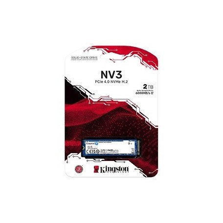 Kingston NV3 2TB SSD M.2 NVMe PCIe Gen4 x4