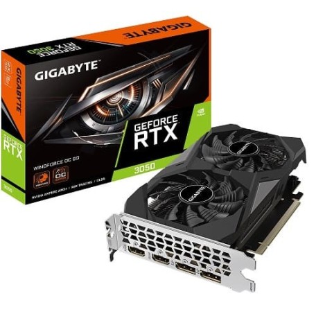 Gigabyte GeForce RTX 3050 Windforce OC 6GB GDDR6