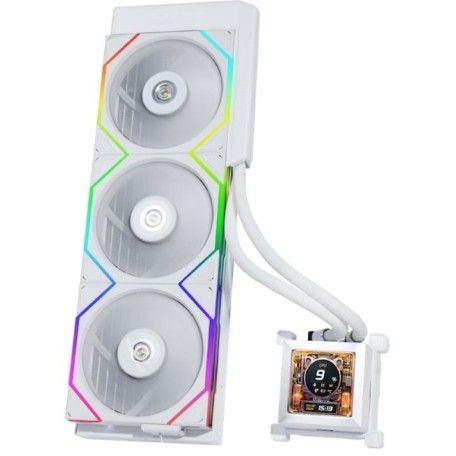 Lian Li HydroShift LCD 360TL Blanca ARGB 360 mm